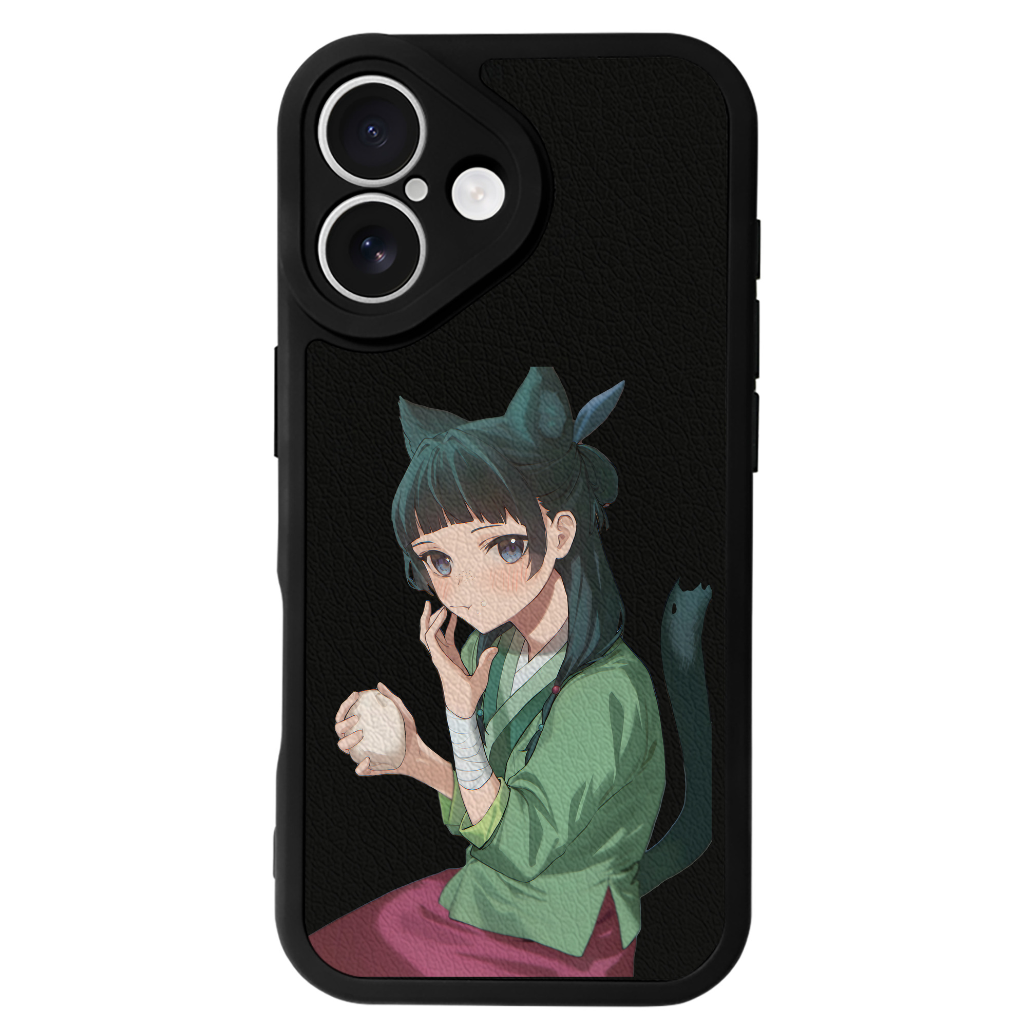 薬屋のひとりごと The Apothecary Diaries 【iPhone 16シリーズ対応】シリコンスマホケース（レザー調） 材質：シリコン